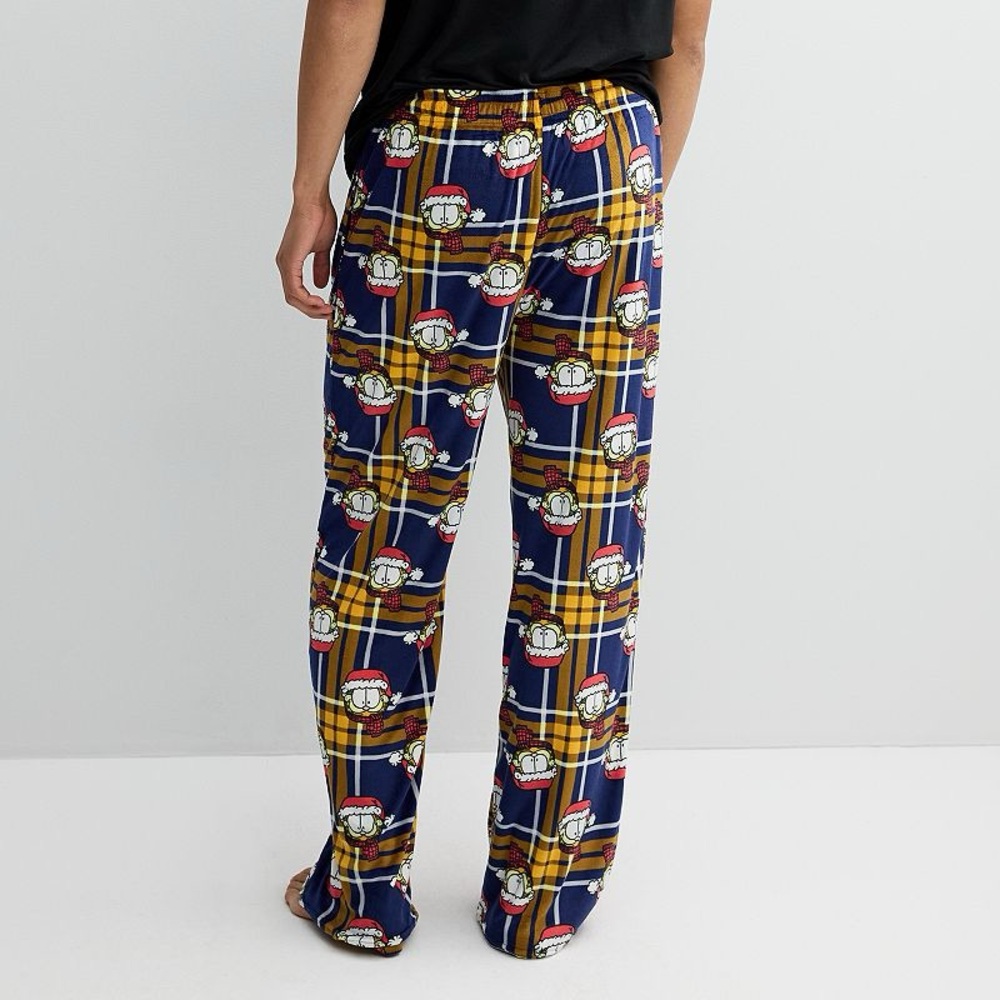 Men's Garfield Fleece Pajama Pants - Picture 2 of 8